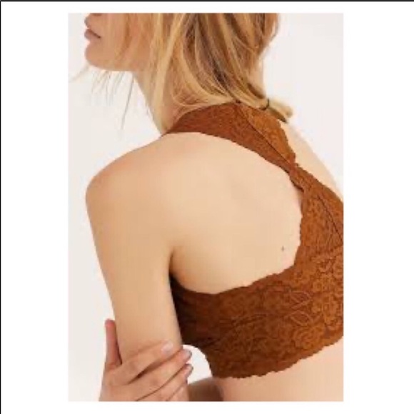 NWT Free People Gallon Lace Racerback Bralette M - Picture 2 of 11